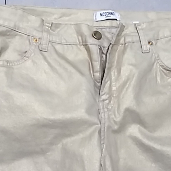 Moschino Jeans Gold size 31